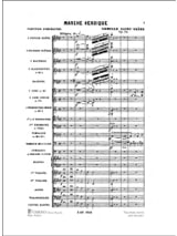 Marche Héroïque op. 34 - Conducteur - SAINT-SAËNS - Partition